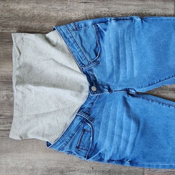Maternity jeans, sz M, NWOT - Picture 2 of 11